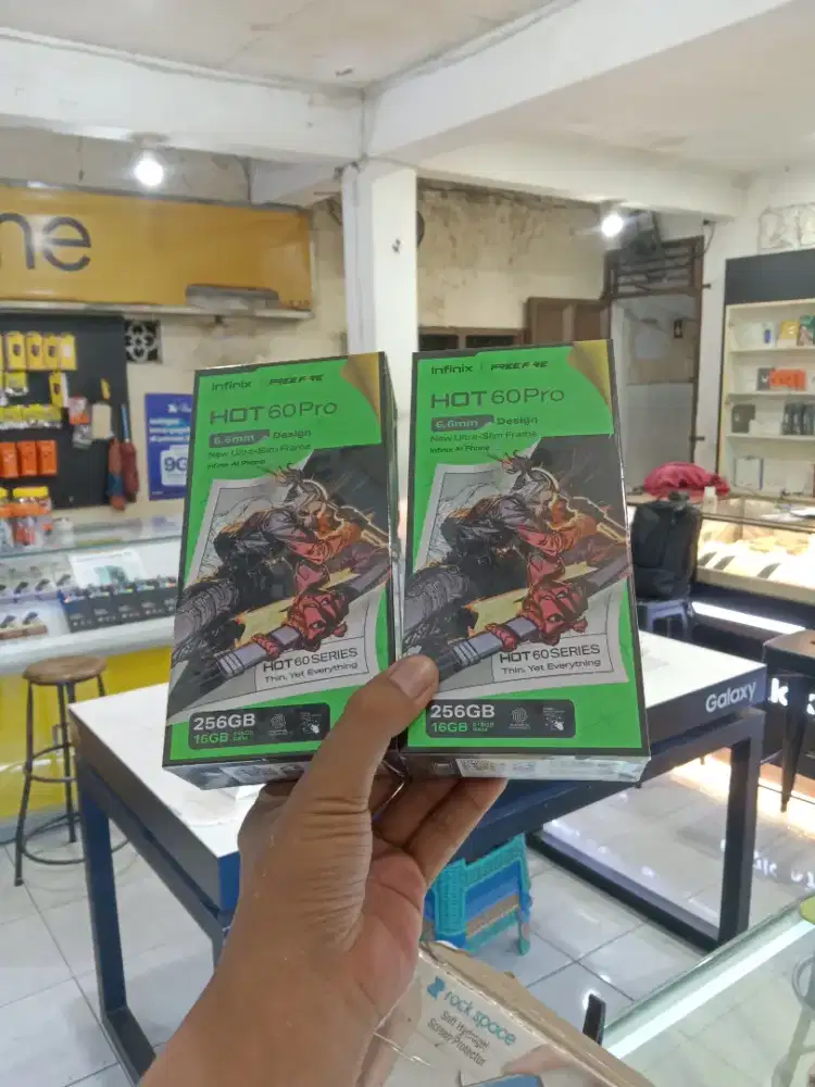 [ Fast respon WA ] Infinix Hot 60 Pro 8+8/256 Garansi resmi 1thn