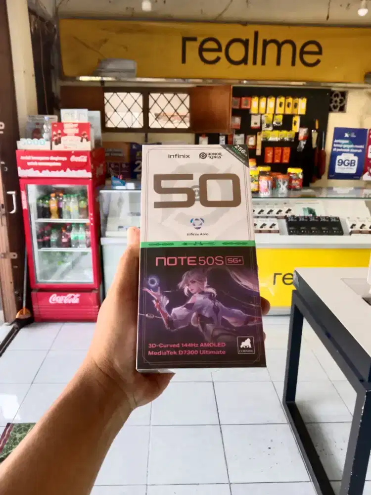 [ Fast respon WA ] Infinix Note 50s 5G 8+8/256 Garansi resmi 1thn
