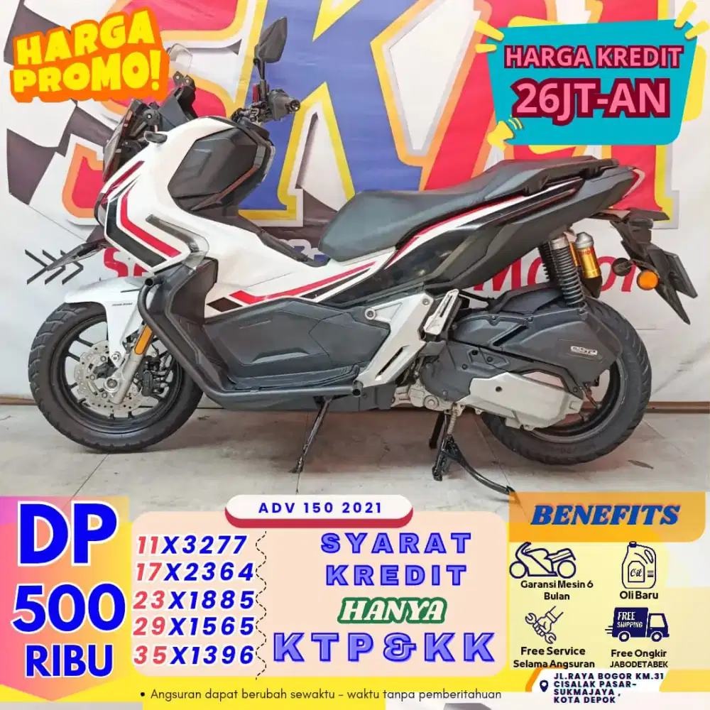 DP 500rb kredit adv 150 2021 proses 1hari