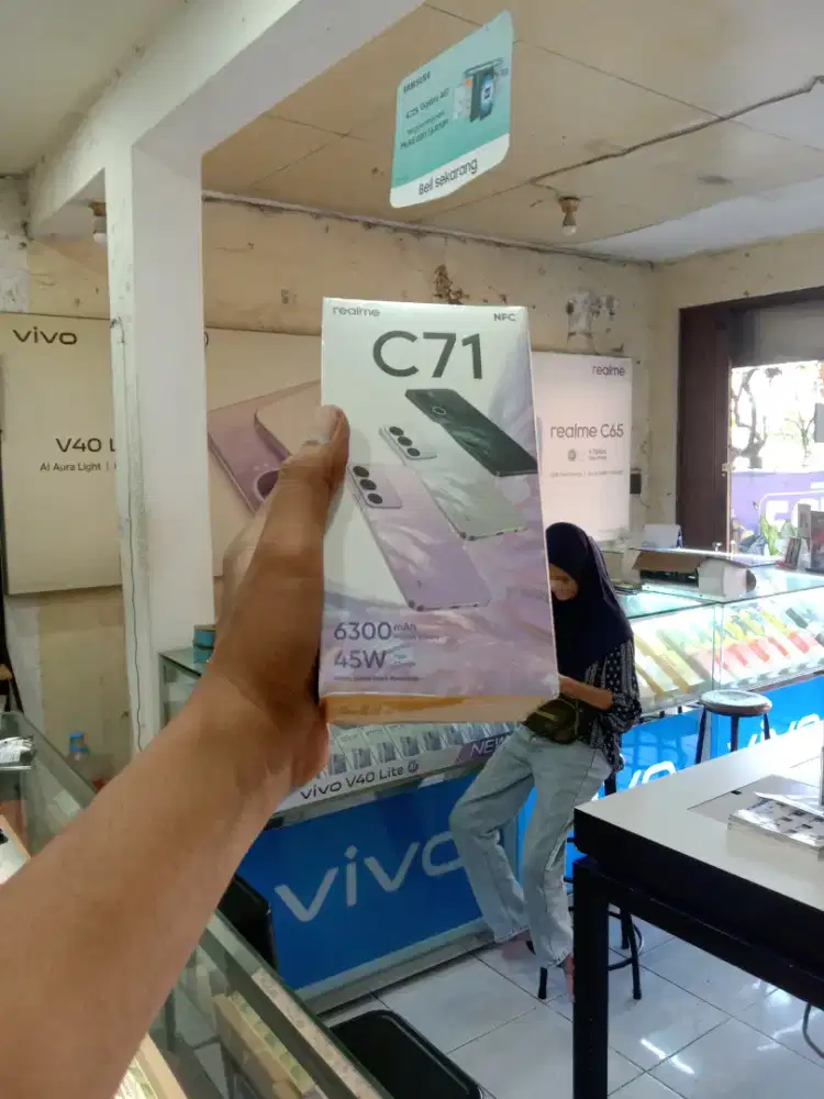 [ fast respon WA ] Realme C71 8/128 Garansi resmi 1thn