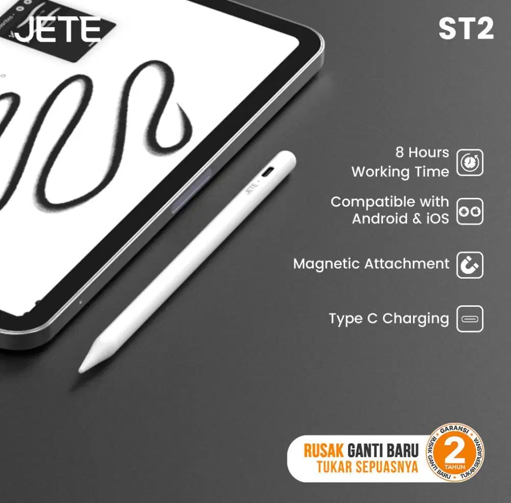 UNIVERSAL STYLUSPEN JETE ST2