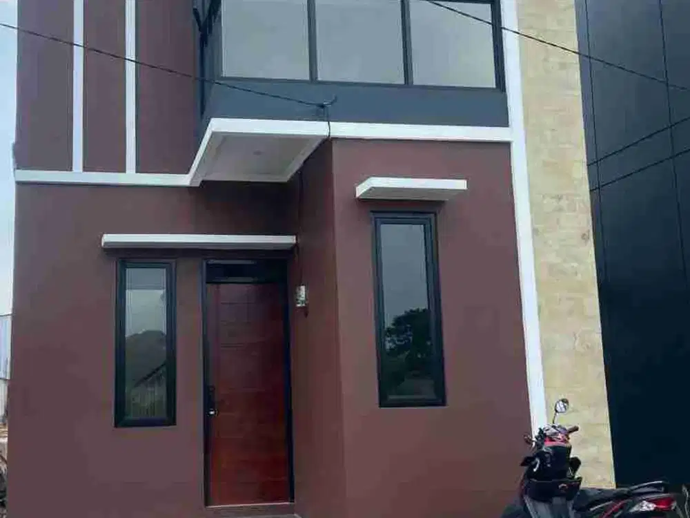 rumah baru siap huni bisa kpr dekat tol bebas banjir jakamulya bekasi selatan bekasi