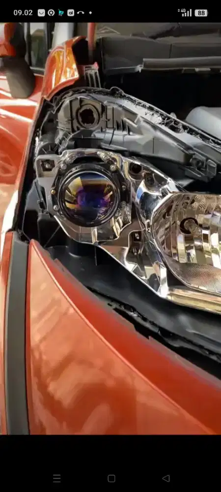 pasang biled headlamp sienta SM pasang dtmpt anda