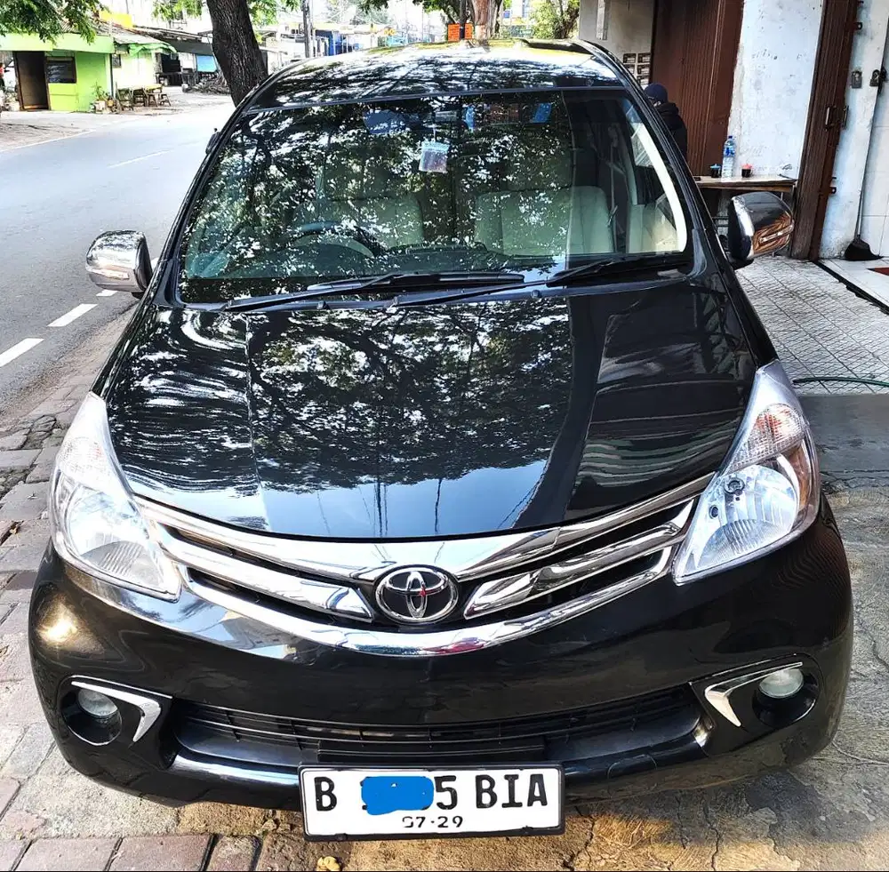 Avanza G AT 2014 Hitam Tgn1 KM 96RB Record, STNK 07/26 Mulus, TDP 18jt