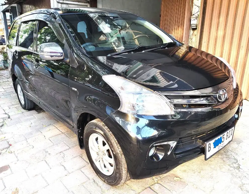 Avanza G AT 2014 Hitam Tgn1 KM 96RB Record, STNK 07/26 Mulus, TDP 19jt