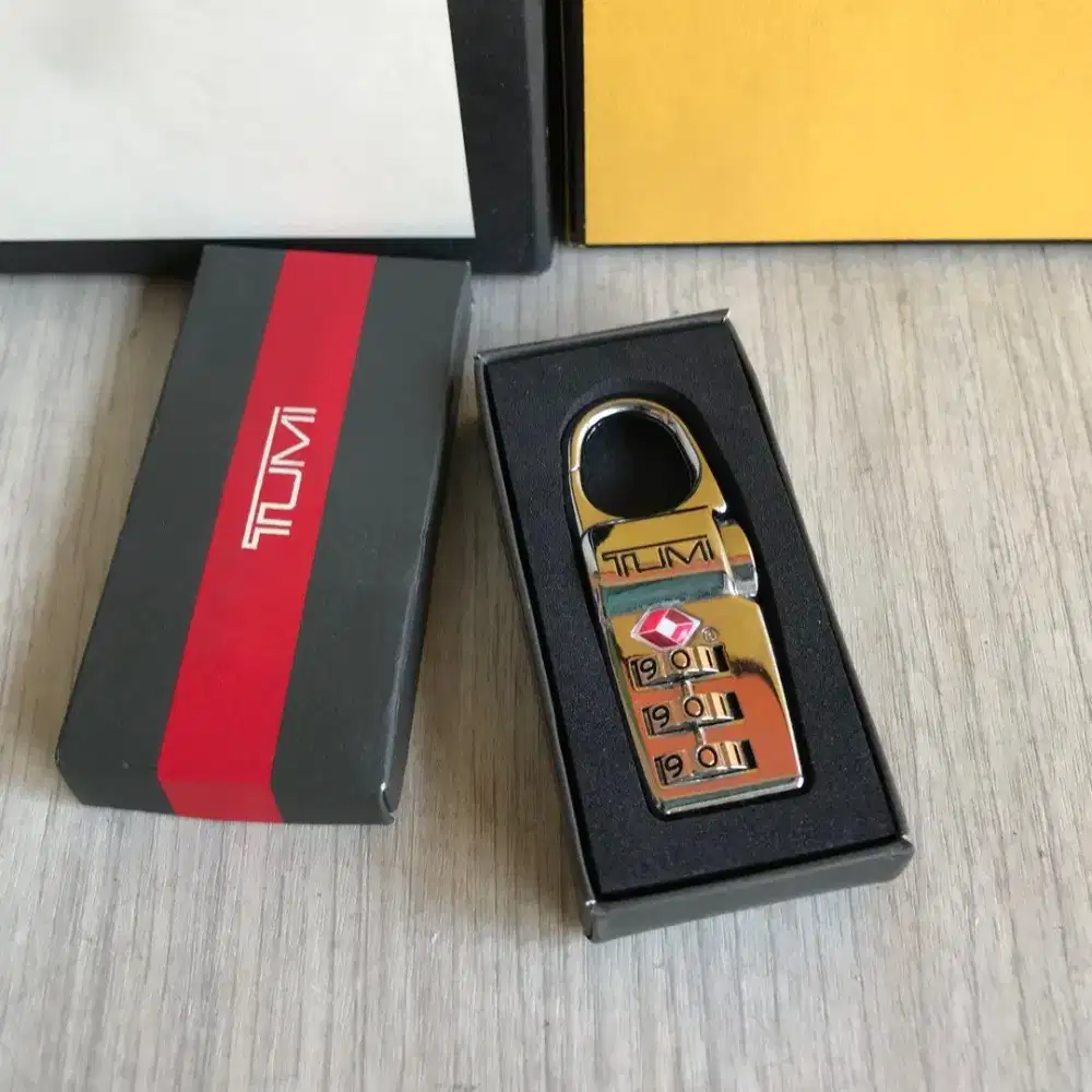 Tumi Alpha TSA Lock Kunci Travel Akses Original