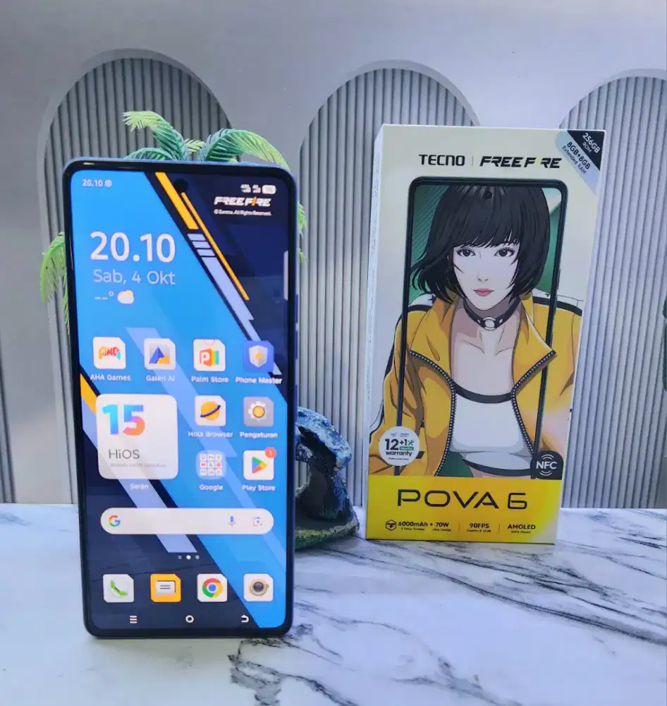 TECNO POVA 6 - RAM 8/256 || SECOND / BEKAS