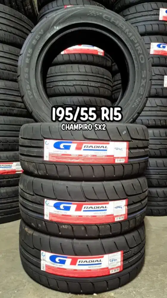 Jual ban sx2 195/55 r15