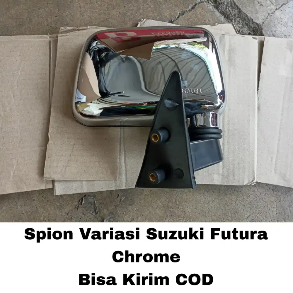 Spion Variasi Chrome Suzuki Futura merk EMGI