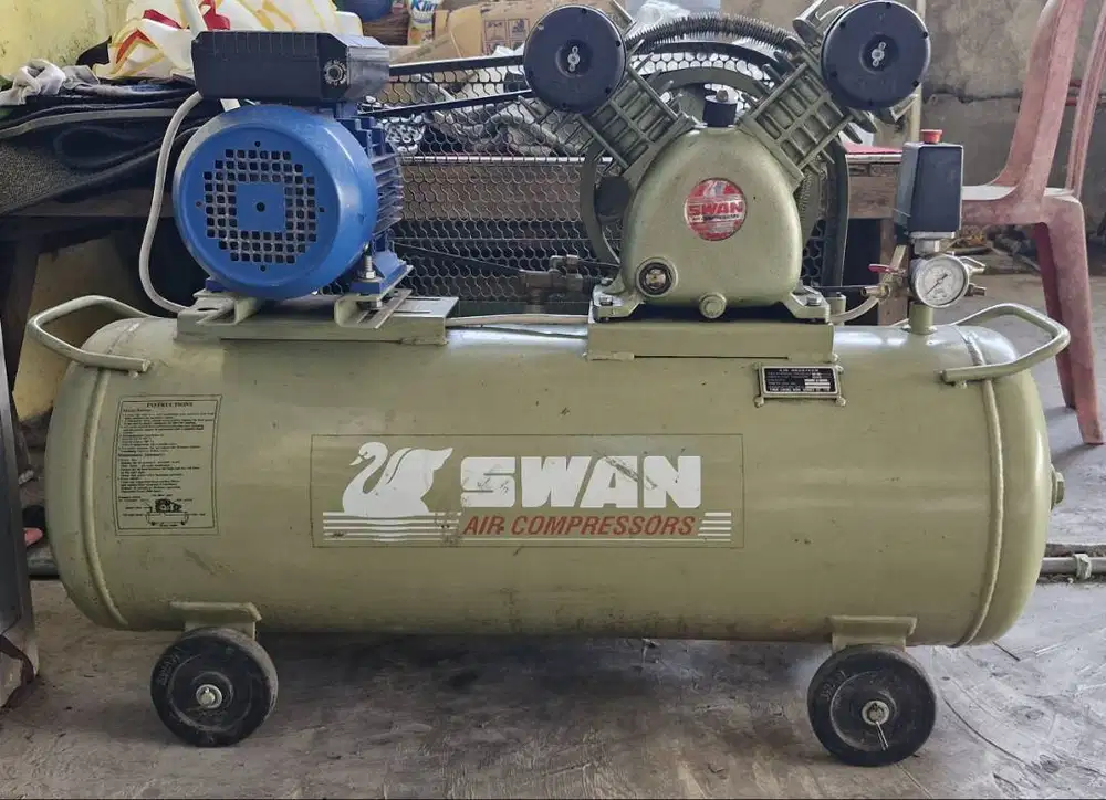Kompressor Swan 2Hp + Dinamo Alliance Motori 2HP