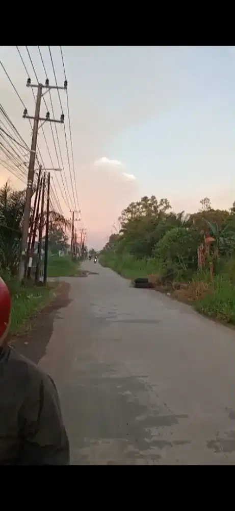 Dijual tanah pinggir jalan utama