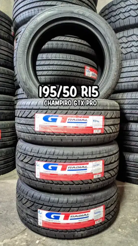 Jual ban gtxpro 195/50 r15