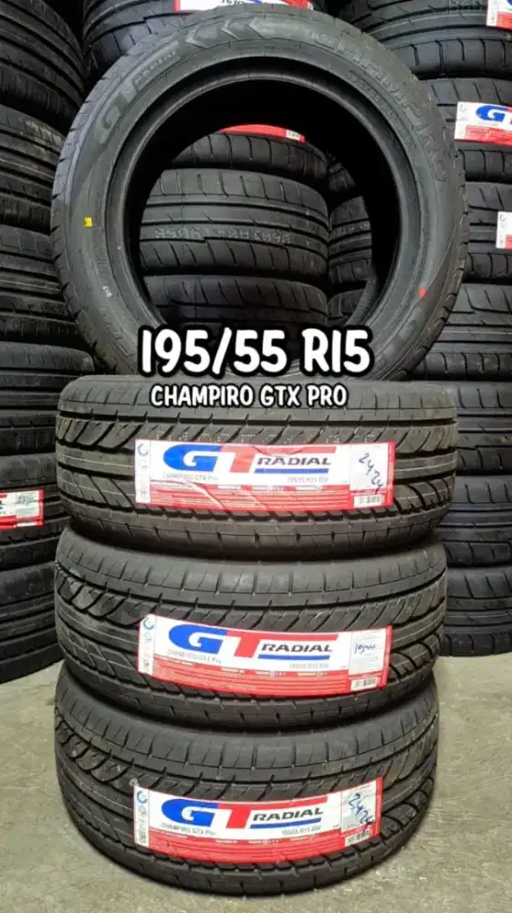 Jual ban gtxpro 195/55 r15
