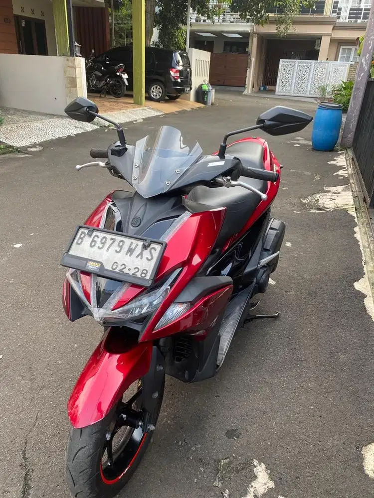 dijual aerox 2019 ss lengkap