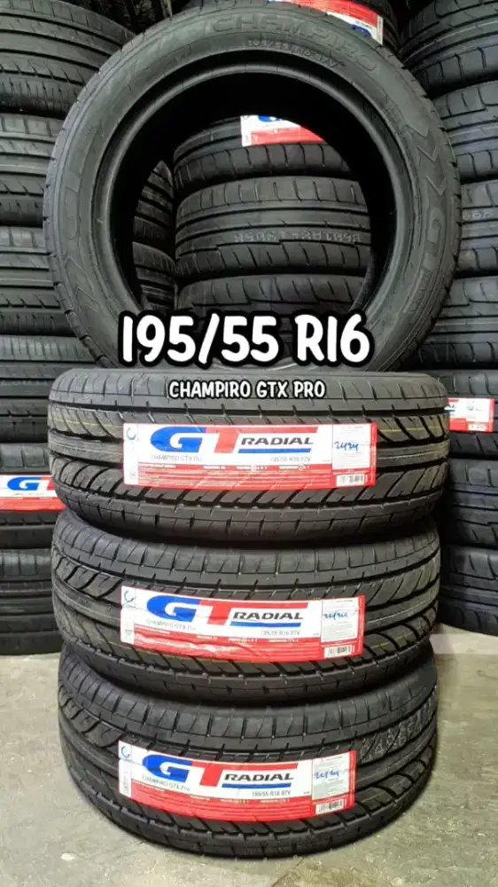 Jual ban gtxpro 195/55 r16