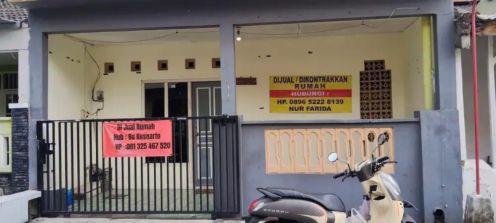 DIJUAL / DISEWAKAN RUMAH DI PONDOK MAJAPAHIT