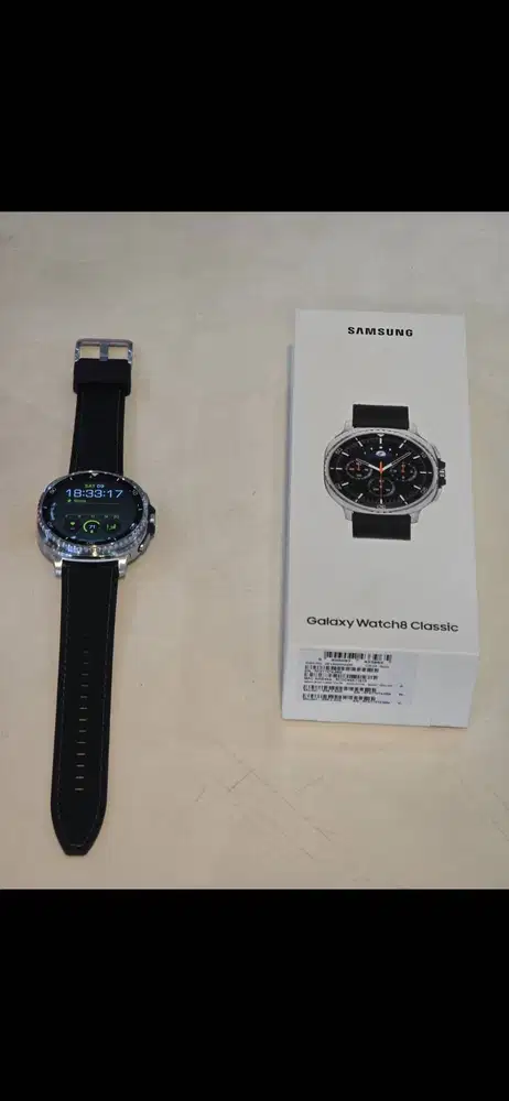 Galaxy Watch 8 Classic Black Fullset No Minus Like New