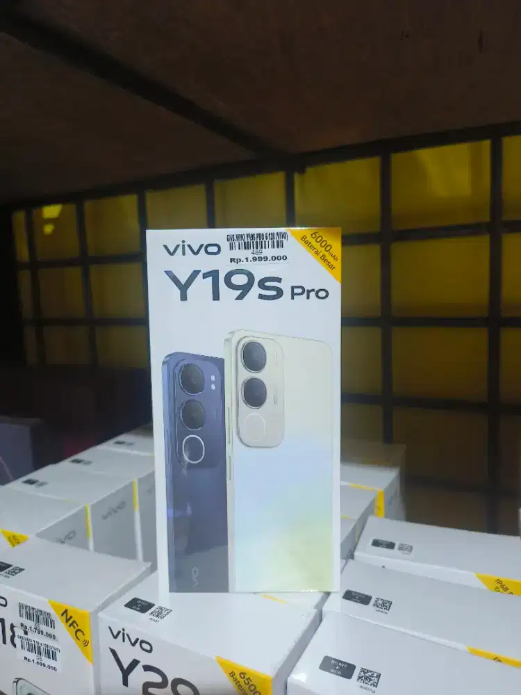 Ready Vivo y19s pro 6/128 Atlantis Dahsyat