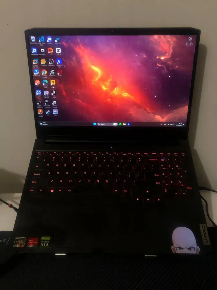 LAPTOP GAMING Lenovo Ideapad Gaming 3 Ryzen 5 + RTX 3050