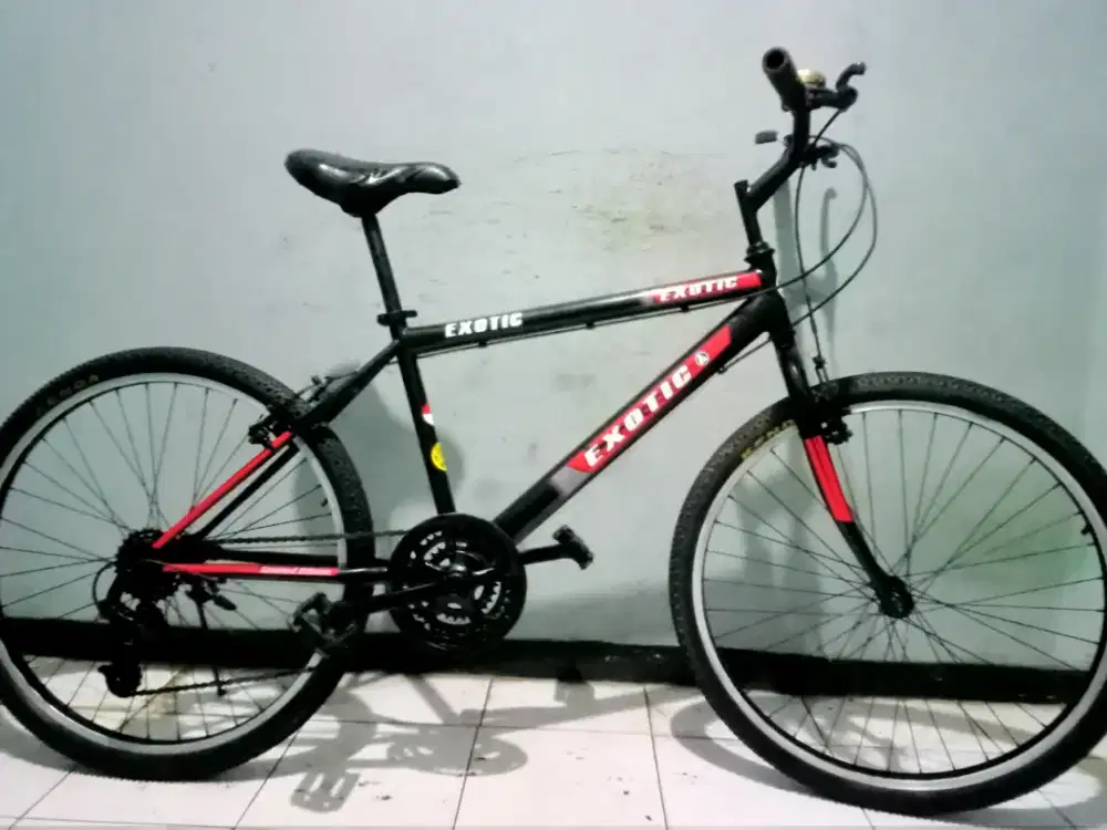 Dijual speda gunung MTB EXOTIC dewasa msih bgus ban tebal tinggal pkai