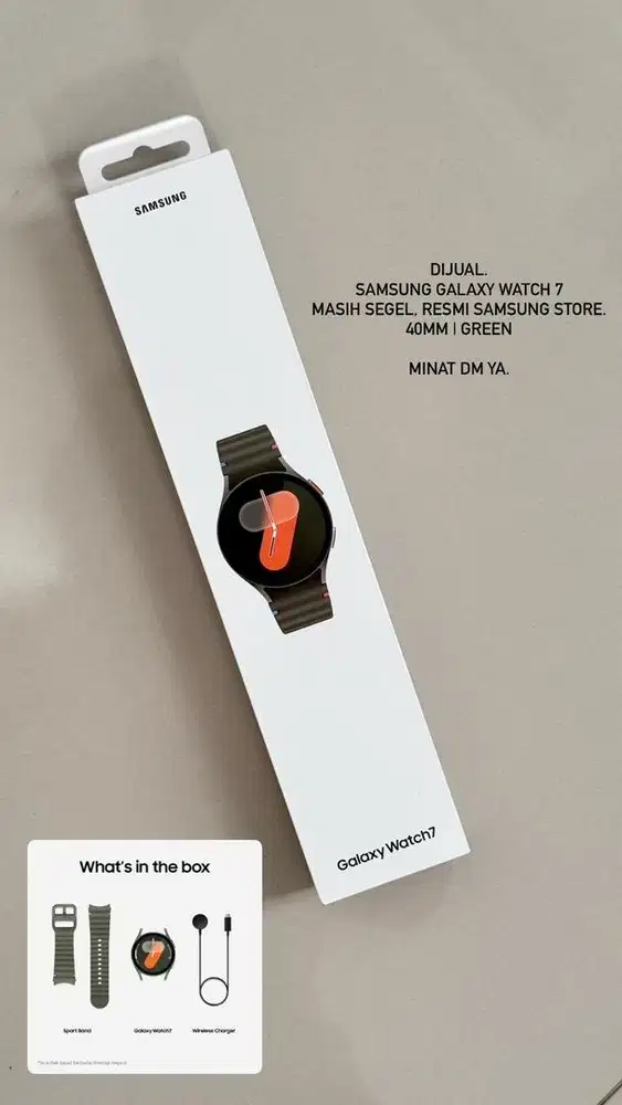 Samsung Galaxy watch 7 Green