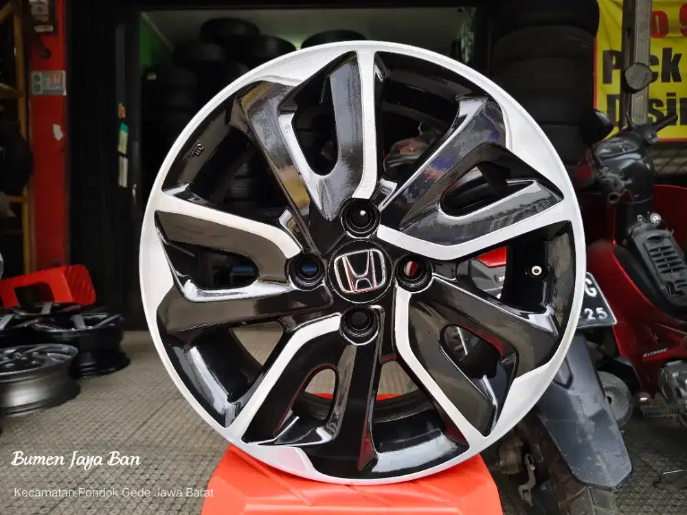 Velg oem Honda Mobilio R15 pcd 4x100 untuk brio vios jazz dll