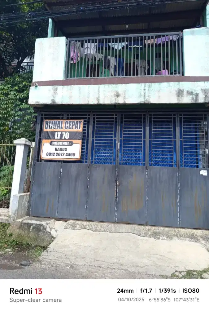 Jl cpt rmh cocok buat buka usha toko klineran dkat kostanak msiswa uin
