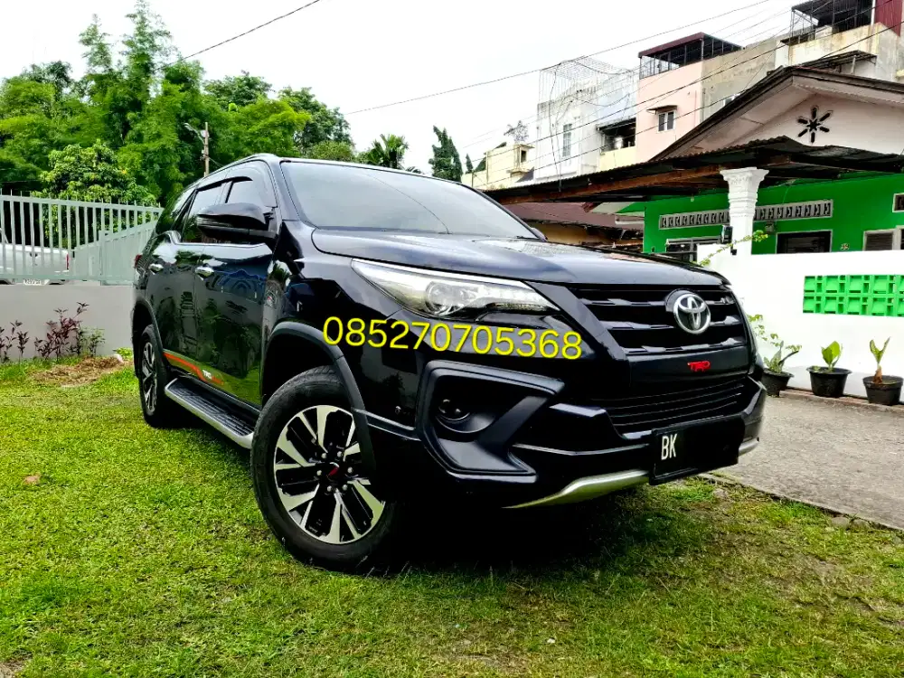 Dp 58jt Fortuner Vrz Trd AT Diesel Hitam 2018/2019