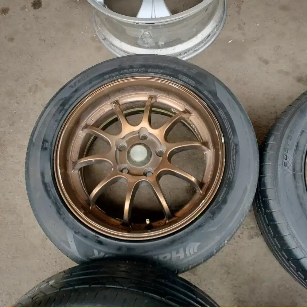 Velg Advan racing ring 16 pcd 5x114,3 ban 205/55 R16 APV grandmax