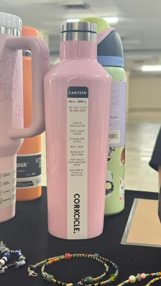 Corkcicle Pink Canteen