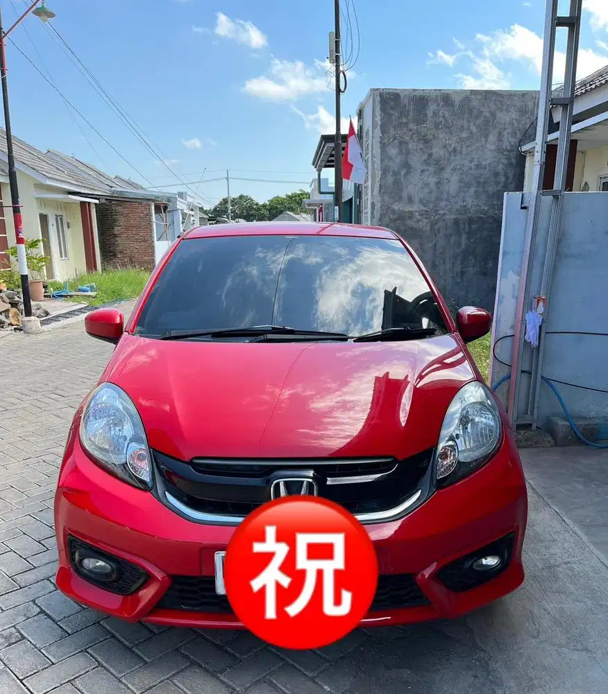 Brio 2017 merah merona