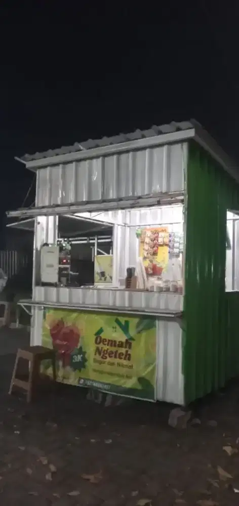 Booth Es Teh Siap Usaha