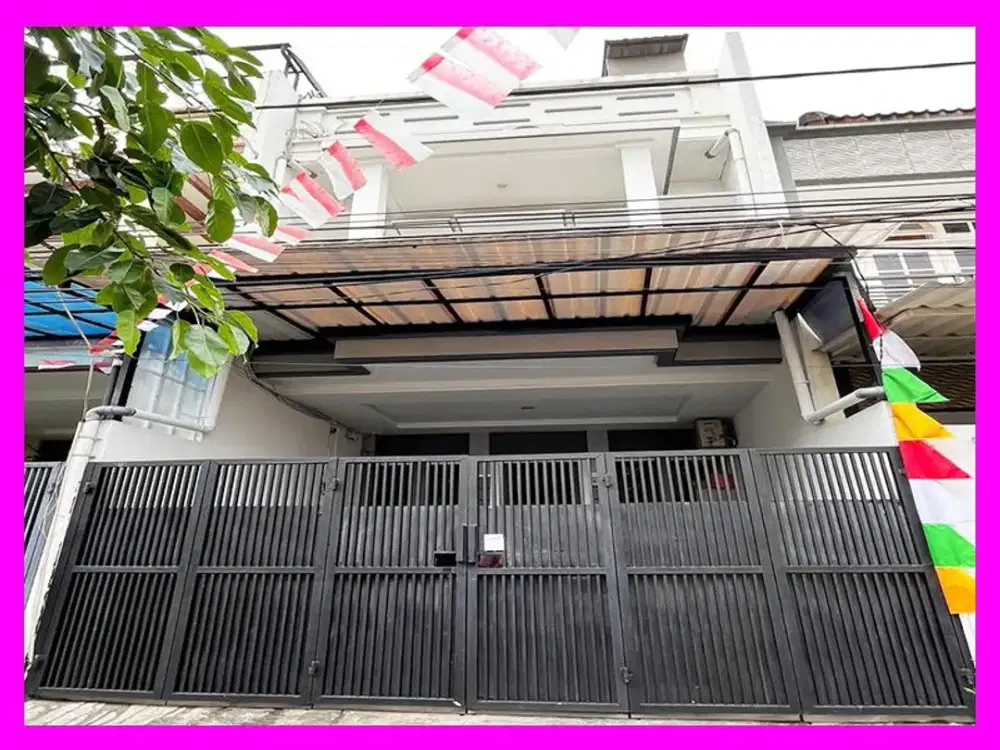Dhyana Rumah semi furnish uk 5x17m di Tomang