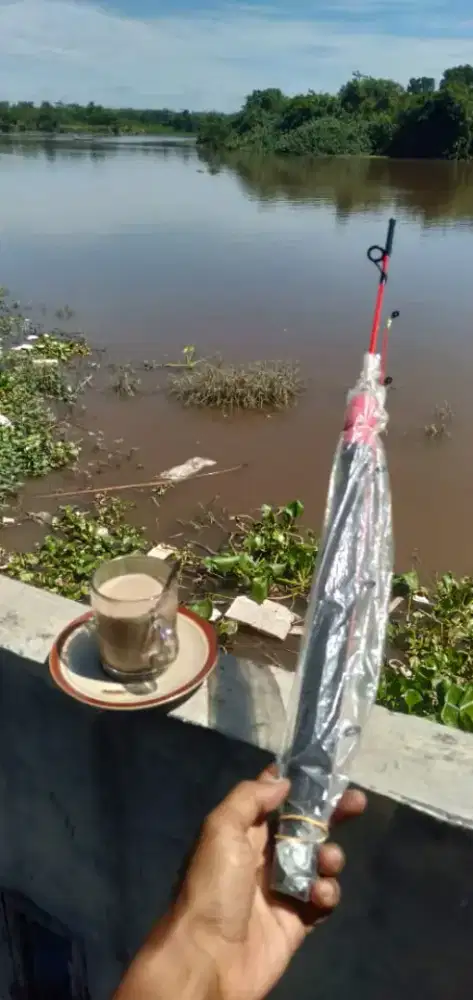Di jual pancing ukuran 120 cm wa dan hp