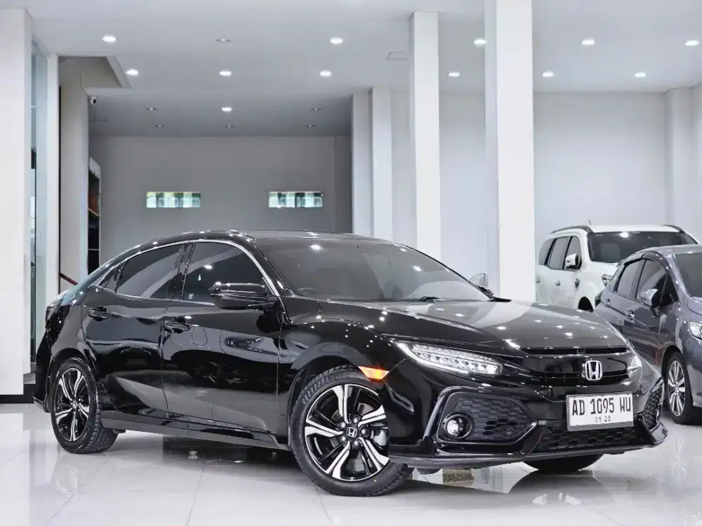 Km 60rb Civic HatchBack Turbo 2018 At(Matic) Plat AD Tgn 1 2019 E