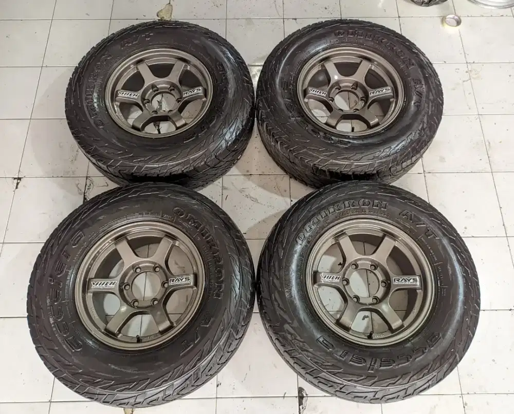 R16 TE37 LENSO THAILAND L8rata Et20 PCD 6,139+Ban achlera 80%