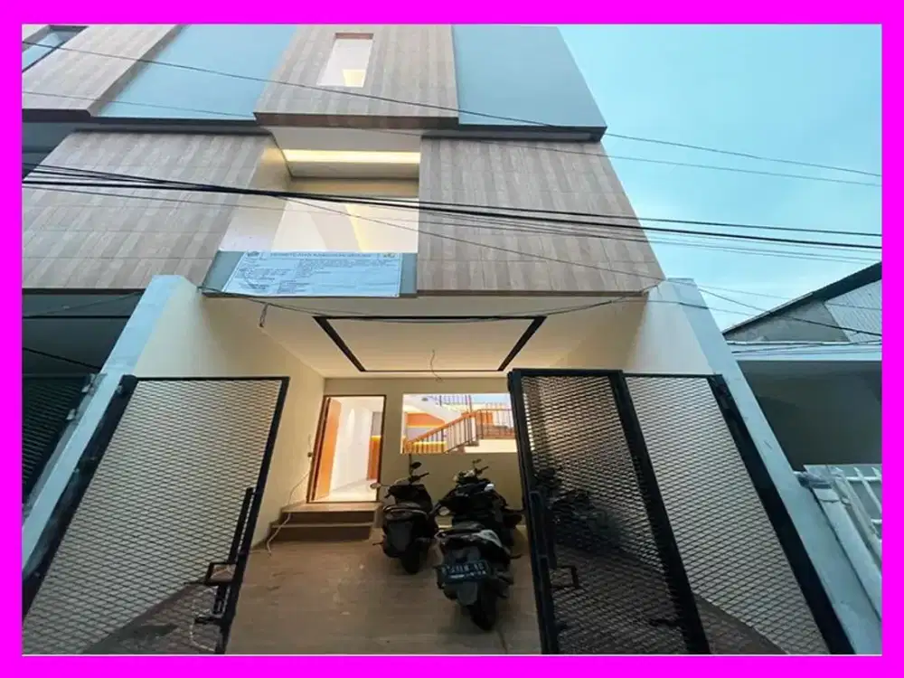 Dhyana Rumah baru semifurnish uk 3.5x11m di tanjung duren