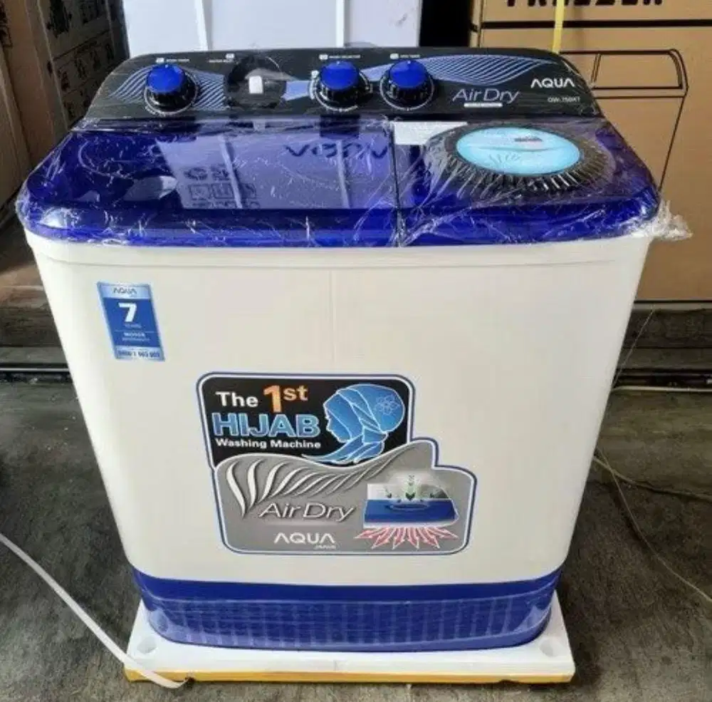 MESIN CUCI AQUA HIJAB 8kg