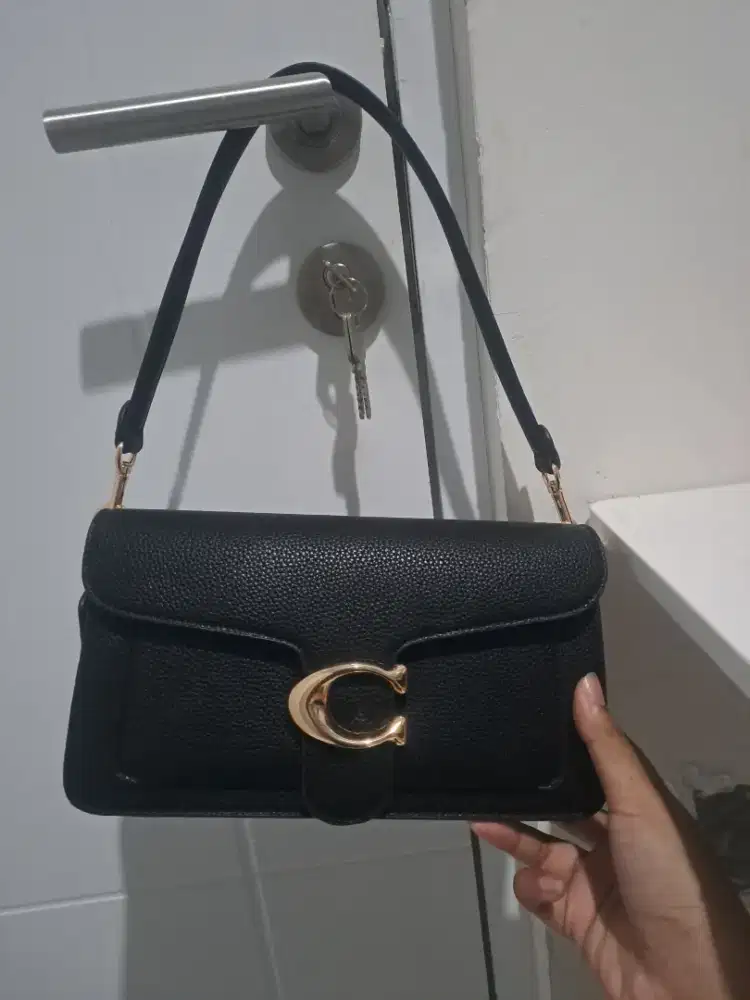 coach tabby 26 hitam