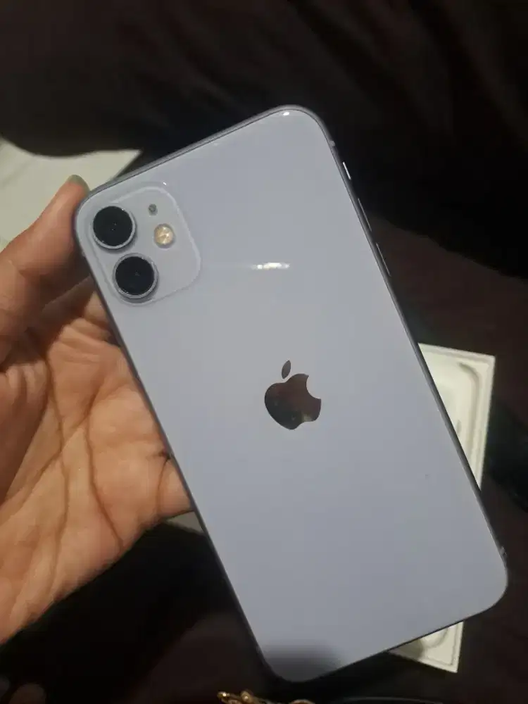 iphone 11 64gb ungu ori ibox kondisi mati