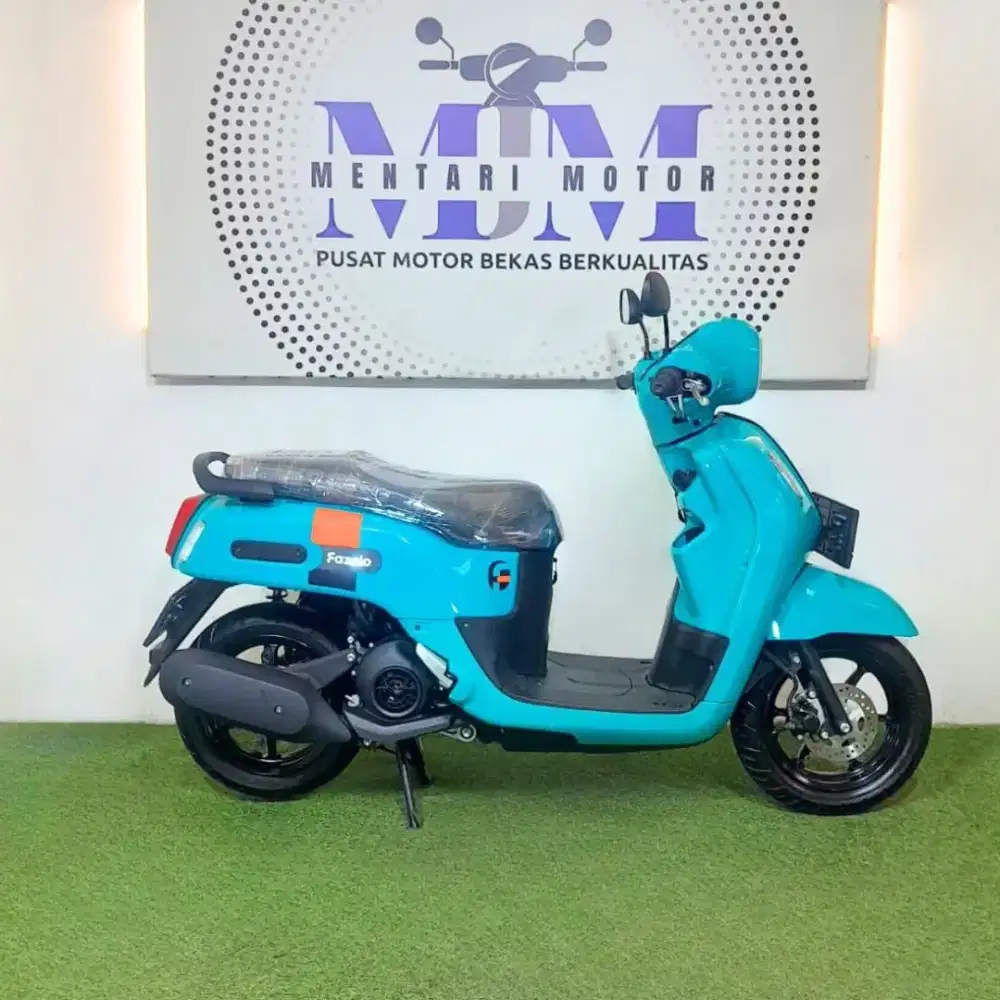 FAZIO NEO HYBRID 2024 LOW KM GAS MESIN GRESS