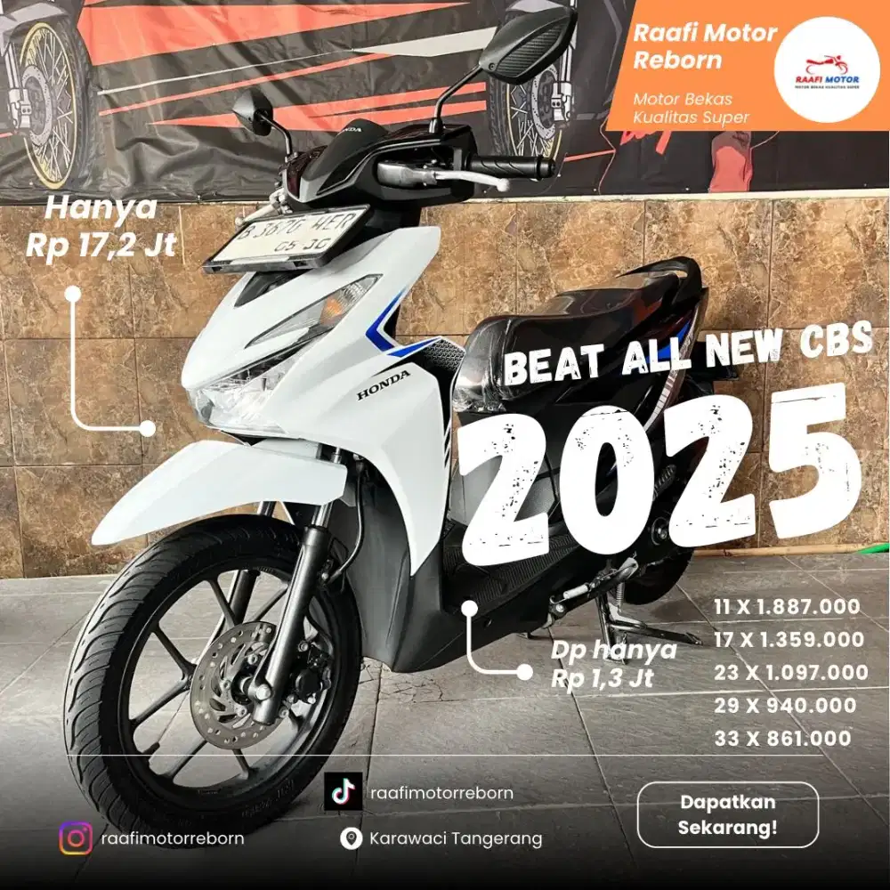 NEW BEAT CBS 2025 MOKAS BERKUALITAS SUPER & BERGARANSI CASH/KREDIT