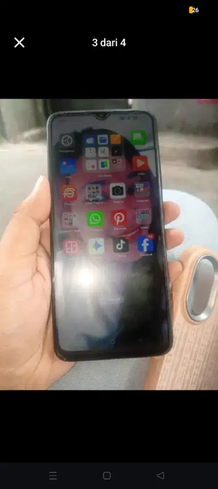 Jual hape Oppo a18 ram 4/+4 /128 mulus nominus