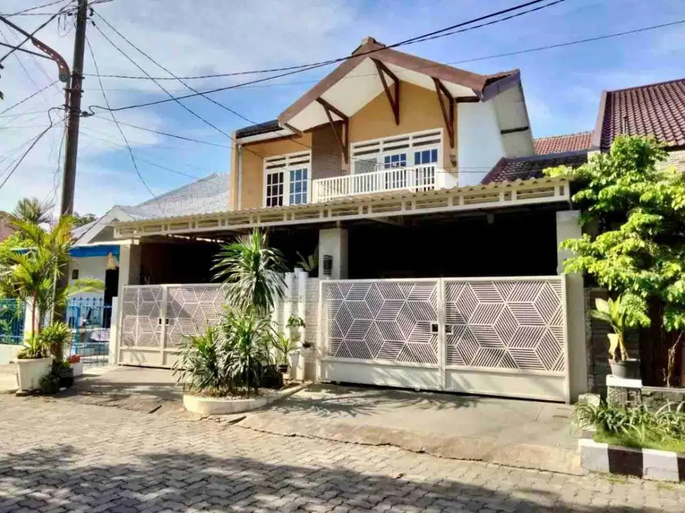 Rumah Ketintang Permai Surabaya, SHM, dekat Royal Plaza, SUPERINDO, UNESA