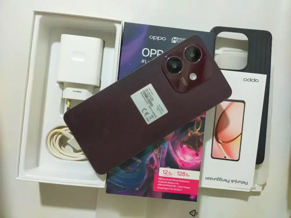 Oppo A3x Ram 6+6/128 Second Resmi