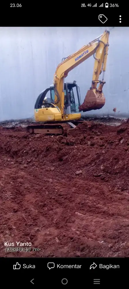Jasa cut dan file pengurugan galian buang puing