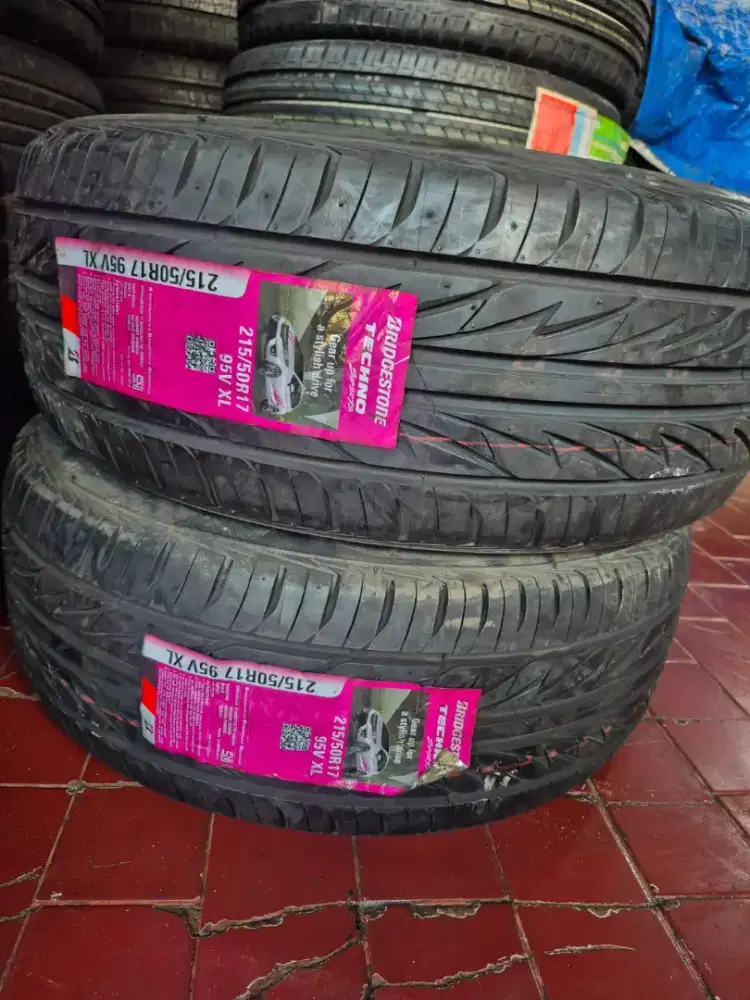 Ban baru nos civik turbo Bridgestoen teckno sport 215/50 R17 2022.2pcs