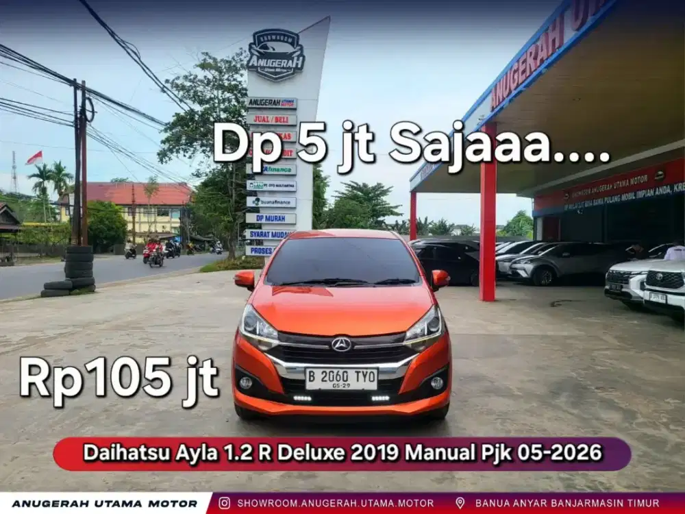 Dp5jt Ayla 1.2 R Dlx 2019 Manual Pjk05-2026