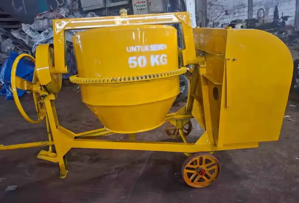 molen cor 50kg komplit diesel 8pk siap pakai