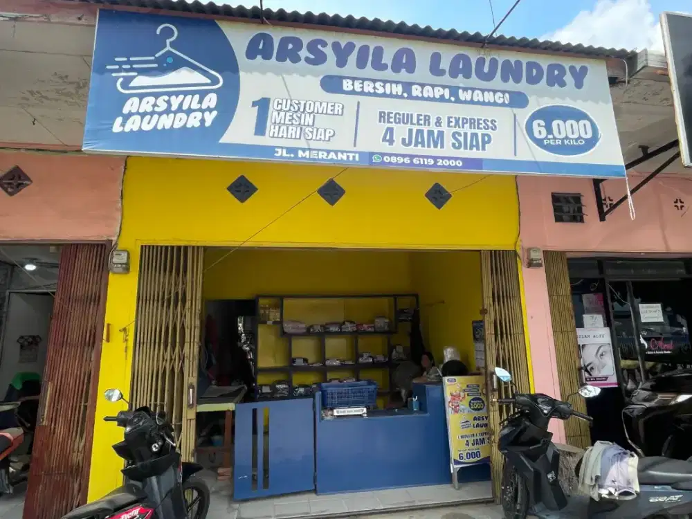 Take over usaha laundry